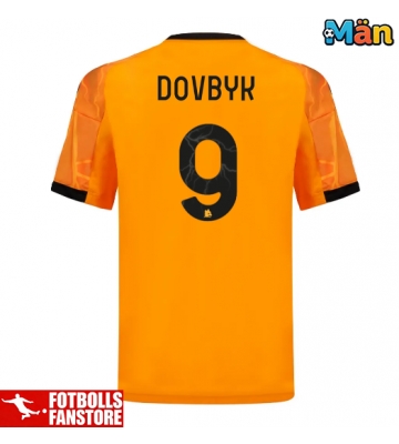 AS Roma Artem Dovbyk #9 Bortatröja 2025-26 Kortärmad